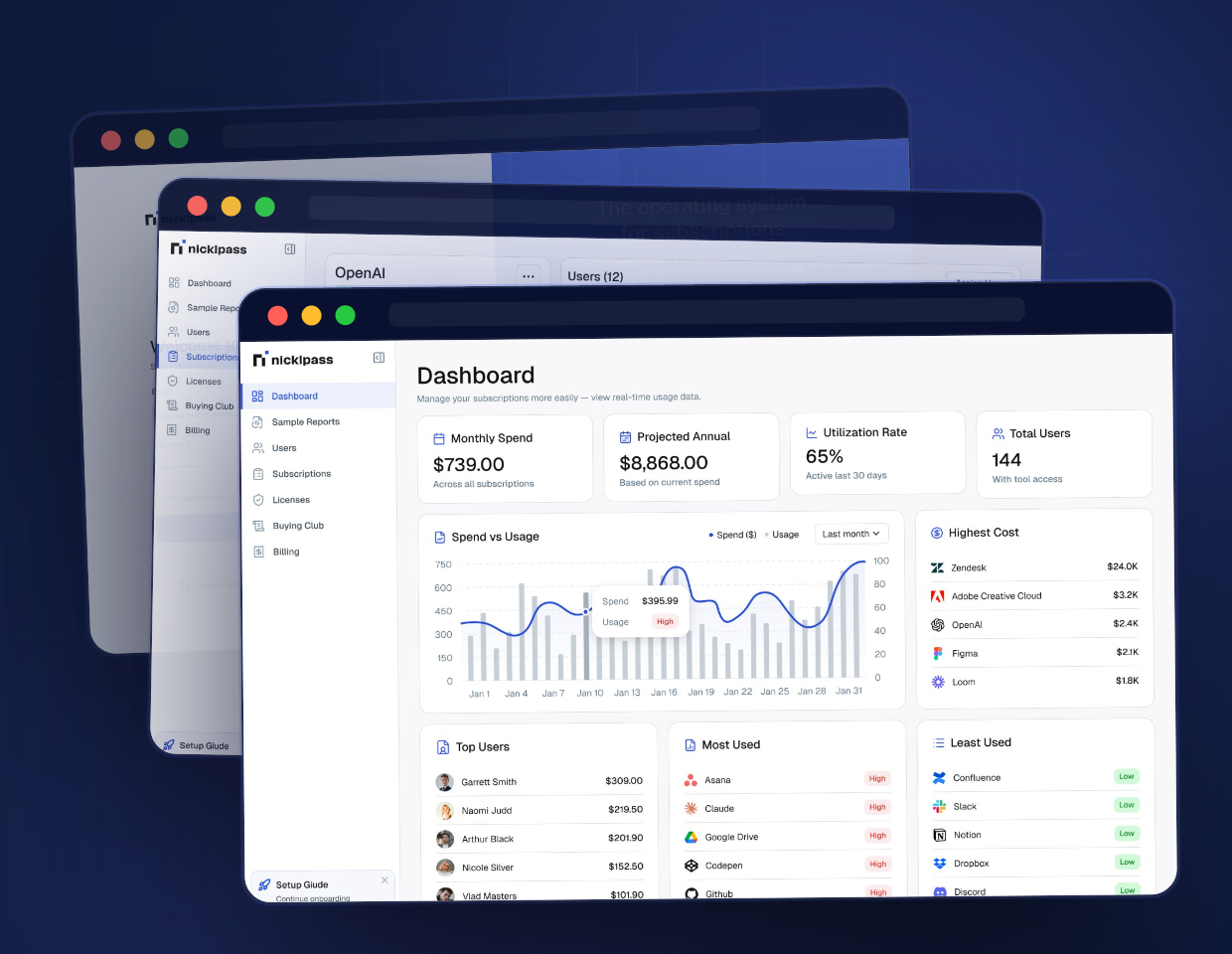 SaaS Spend Visibility Platform Built from Scratch and guided with AI